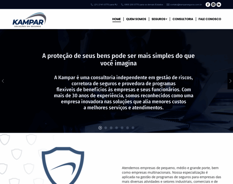 Kamparseguros.com.br thumbnail