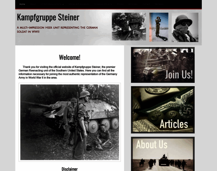Kampfgruppe-steiner.com thumbnail