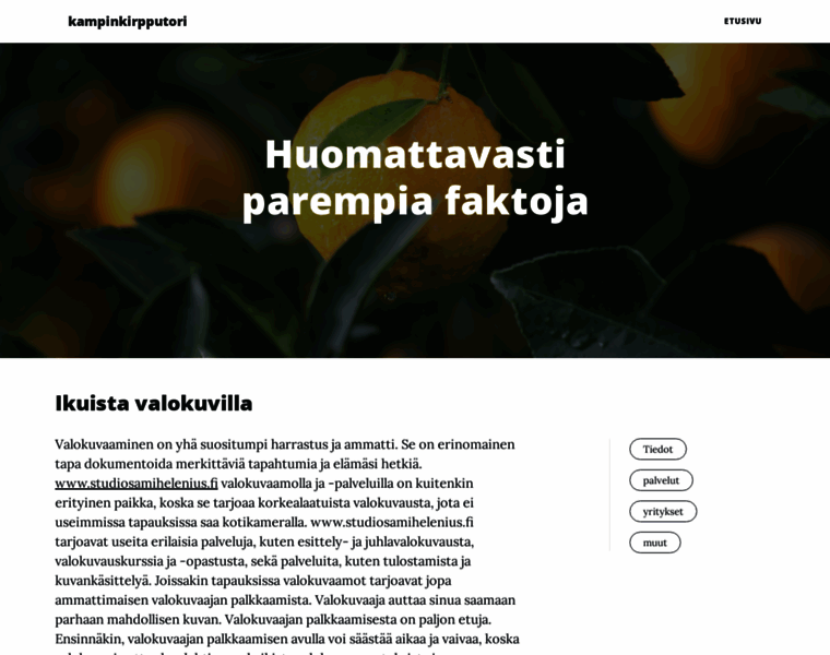 Kampinkirpputori.fi thumbnail