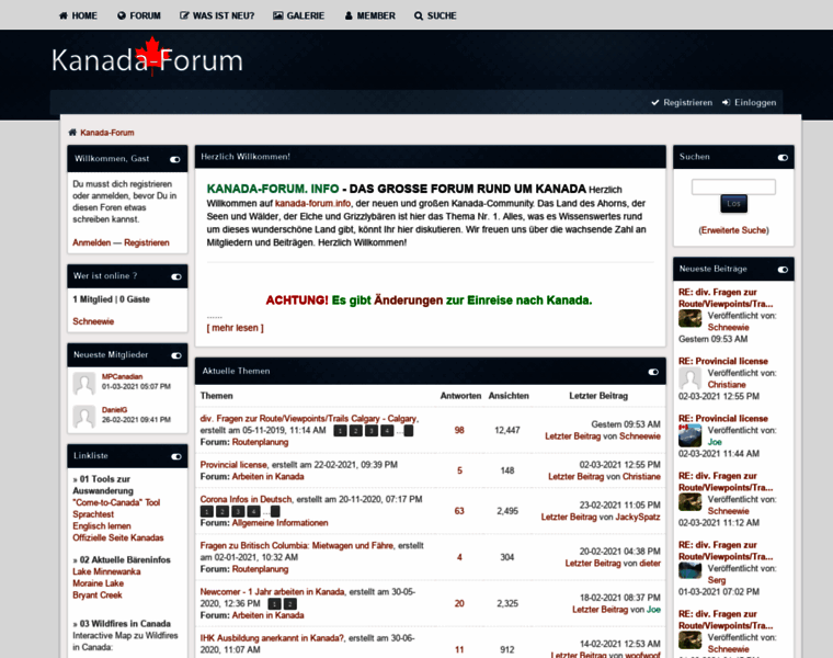 Kanada-forum.info thumbnail