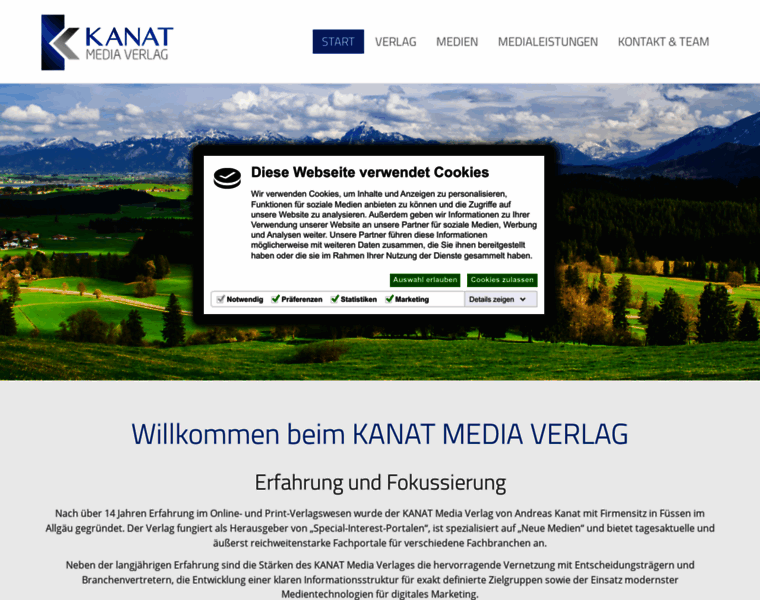 Kanat-mediaverlag.de thumbnail