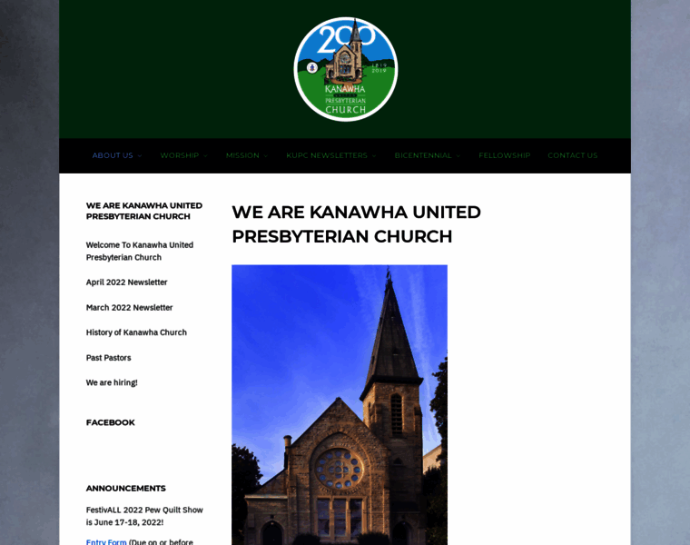 Kanawha-church.org thumbnail