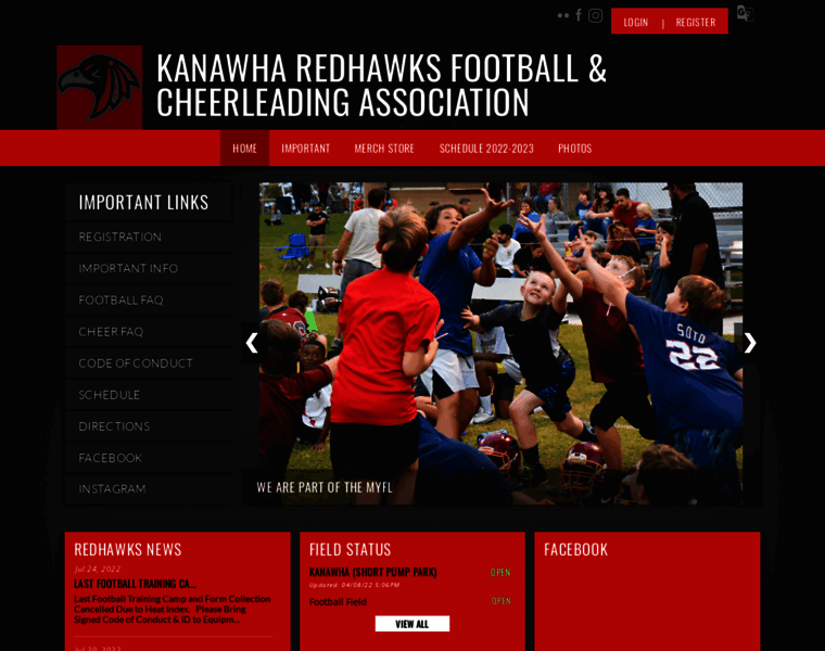 Kanawhafootball.org thumbnail