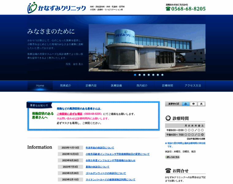 Kanazumi-clinic.com thumbnail