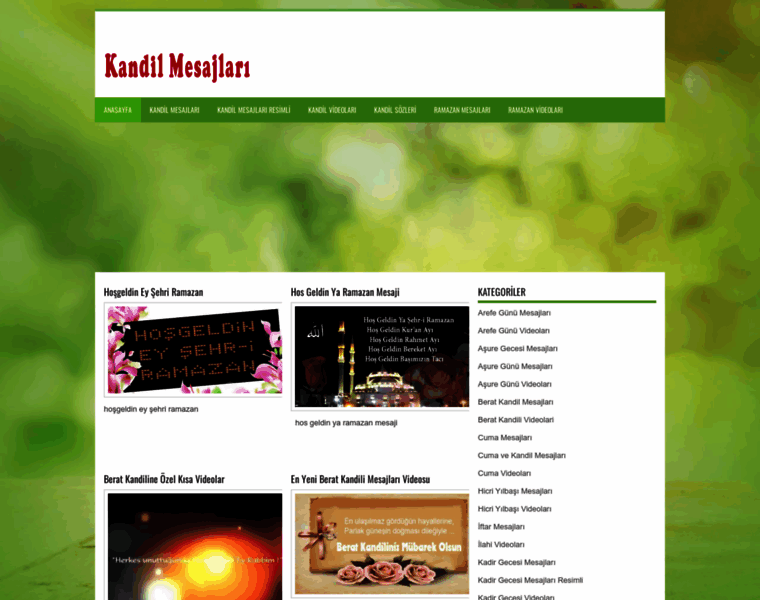 Kandilmesaji.com thumbnail