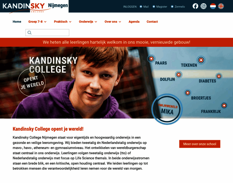 Kandinskycollege.nl thumbnail