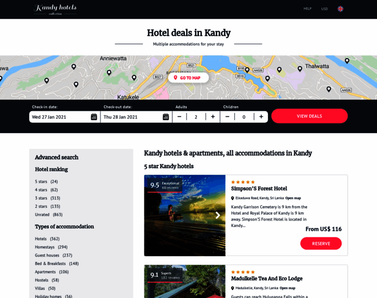 Kandy-hotels.com thumbnail