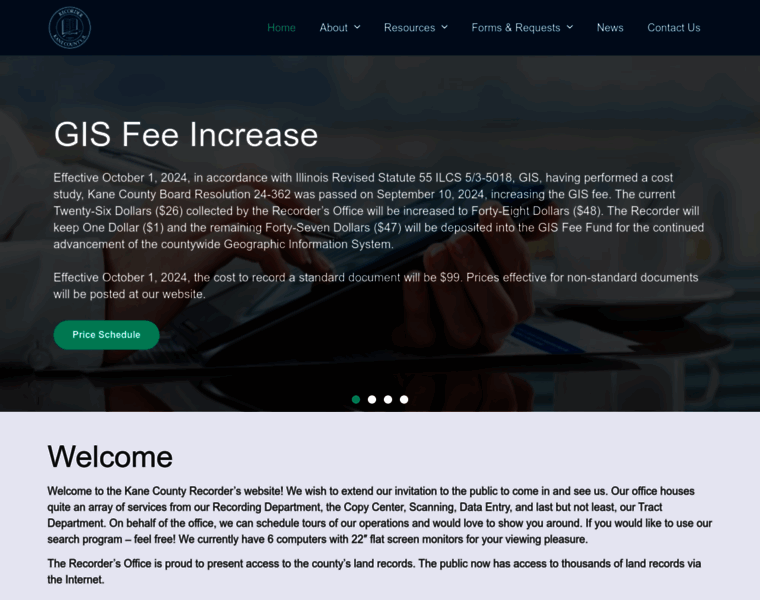 Kanecountyrecorder.net thumbnail