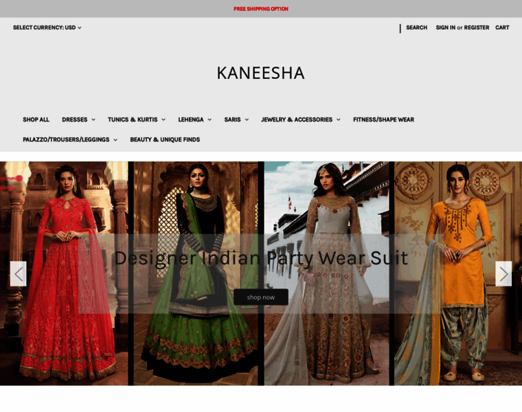 Kaneesha.com thumbnail