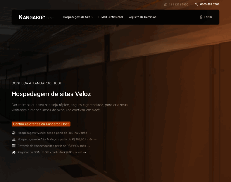 Kangaroohost.com.br thumbnail