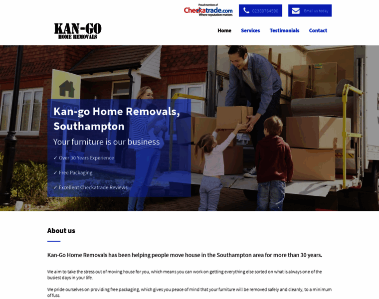 Kango-homeremovals.co.uk thumbnail