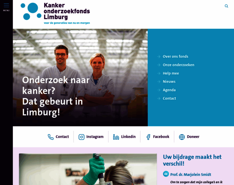 Kankeronderzoekfondslimburg.nl thumbnail
