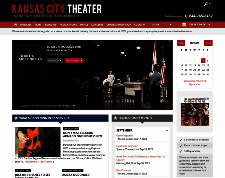 Kansas-city-theater.com thumbnail