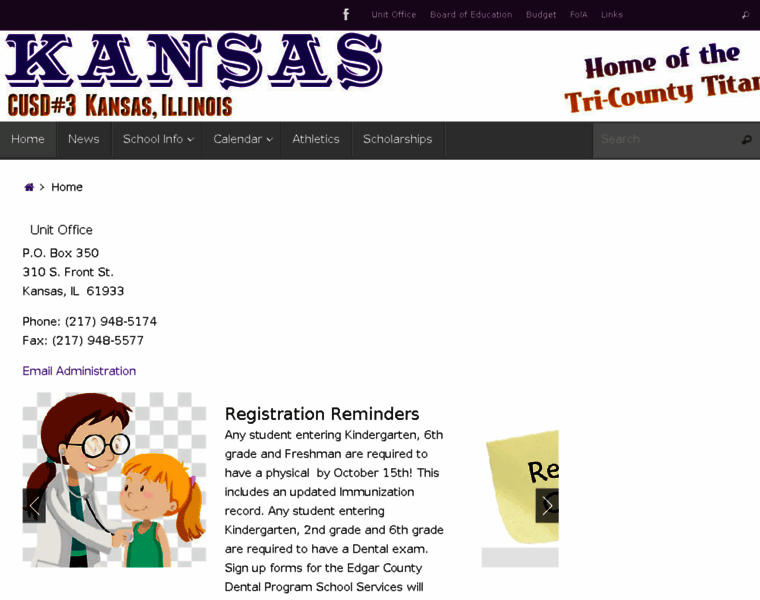 Kansas.k12.il.us thumbnail