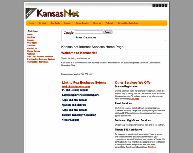 Kansas.net thumbnail