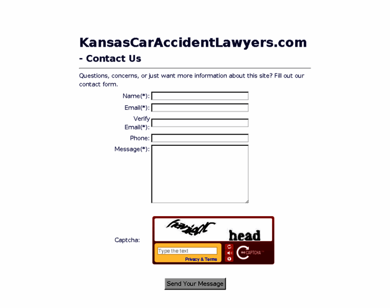 Kansascaraccidentlawyers.com thumbnail