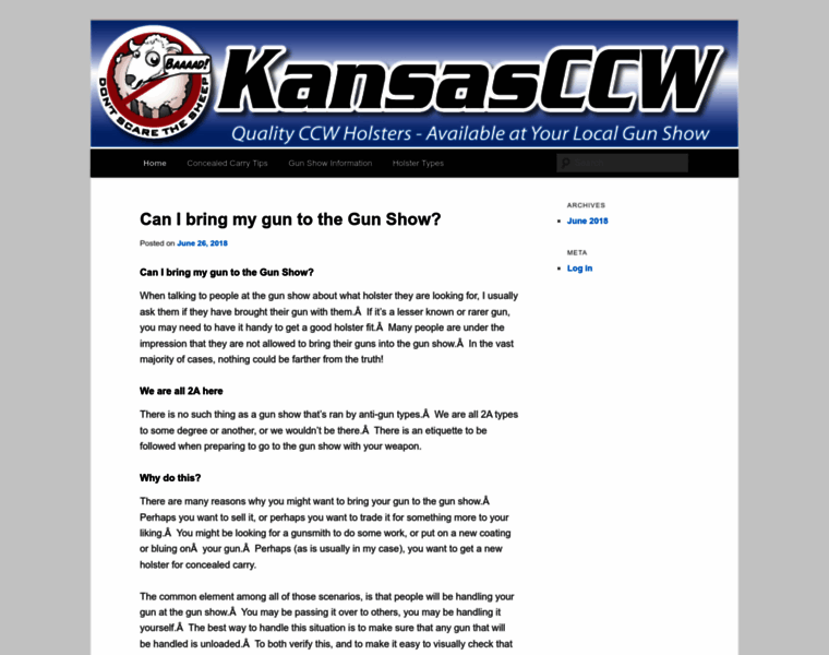 Kansasccw.org thumbnail