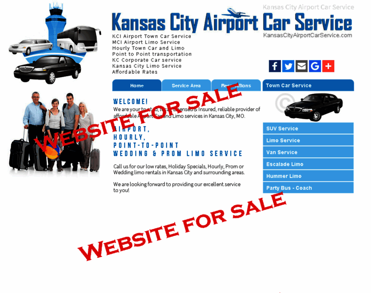Kansascityairportcarservice.com thumbnail
