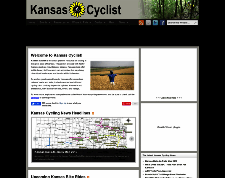 Kansascyclist.com thumbnail