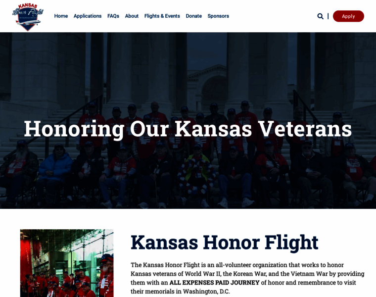 Kansashonorflight.org thumbnail Kansashonorflight.org thumbnail