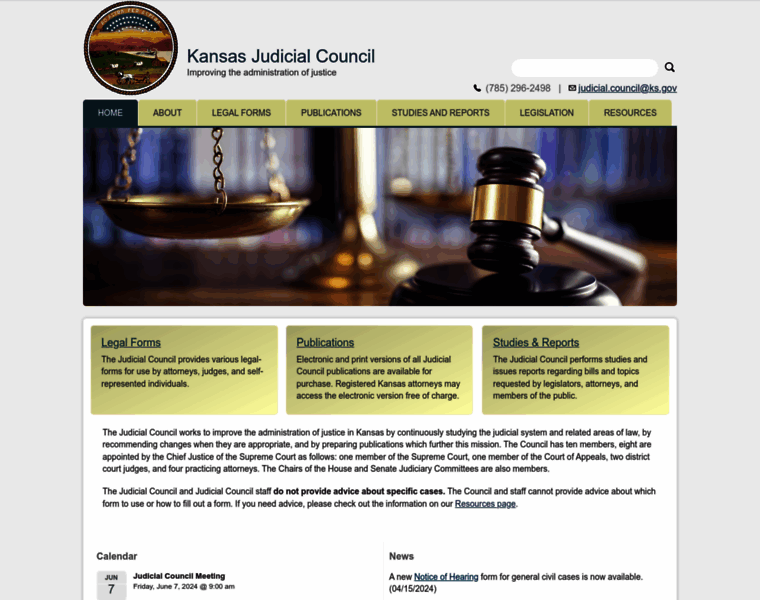 Kansasjudicialcouncil.org thumbnail