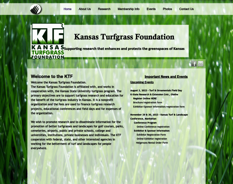 Kansasturfgrassfoundation.com thumbnail