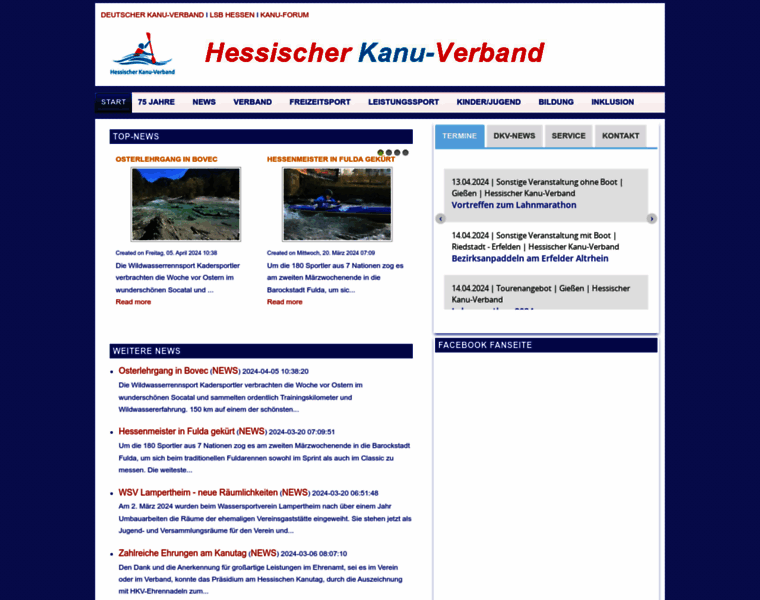 Kanu-hessen.de thumbnail