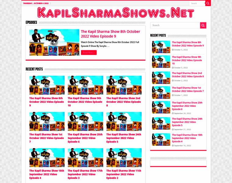 Kapilsharmashows.net thumbnail