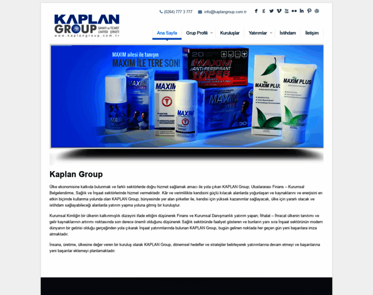 Kaplangroup.com.tr thumbnail