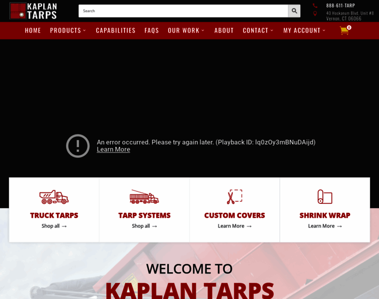 Kaplantarps.com thumbnail