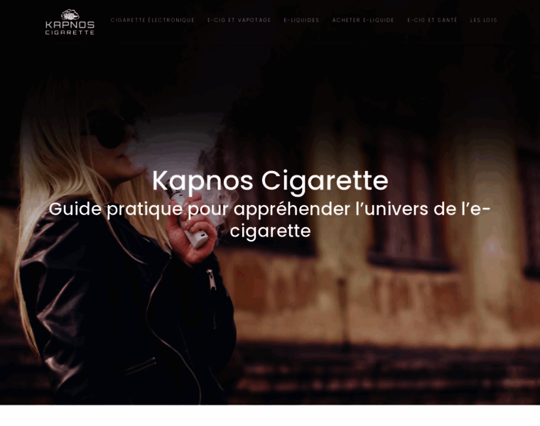 Kapnos-cigarette.fr thumbnail