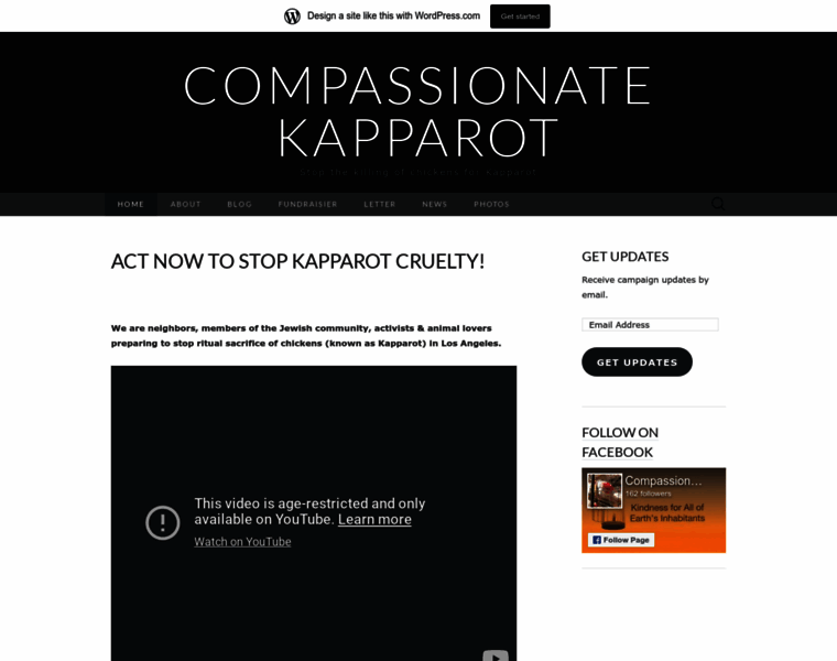 Kapparot.org thumbnail Kapparot.org thumbnail