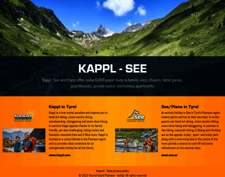 Kappl-see.com thumbnail