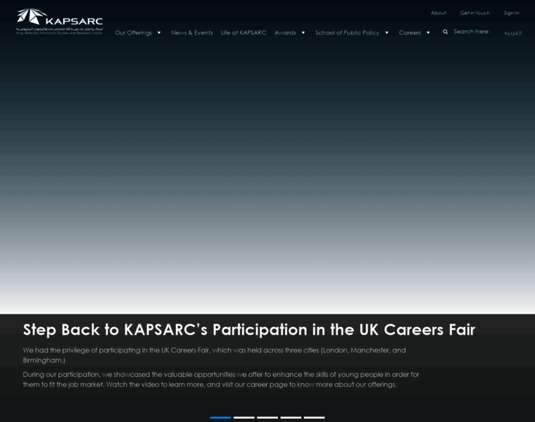 Kapsarc.org thumbnail