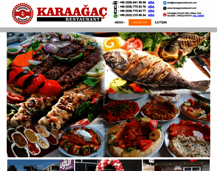 Karaagacrestaurant.com thumbnail