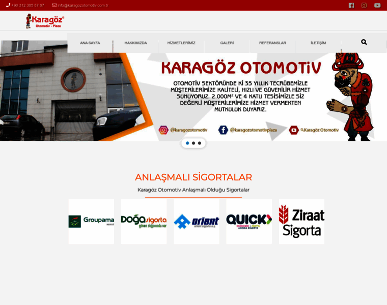 Karagozotomotiv.com.tr thumbnail