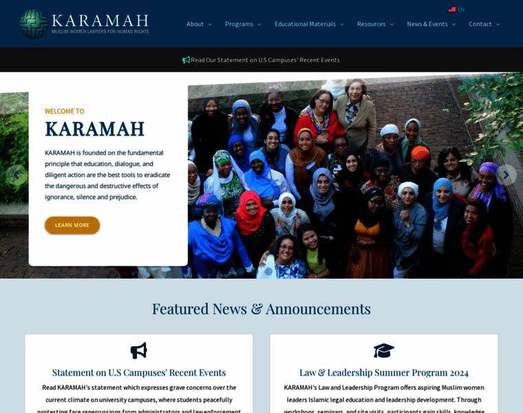 Karamah.org thumbnail