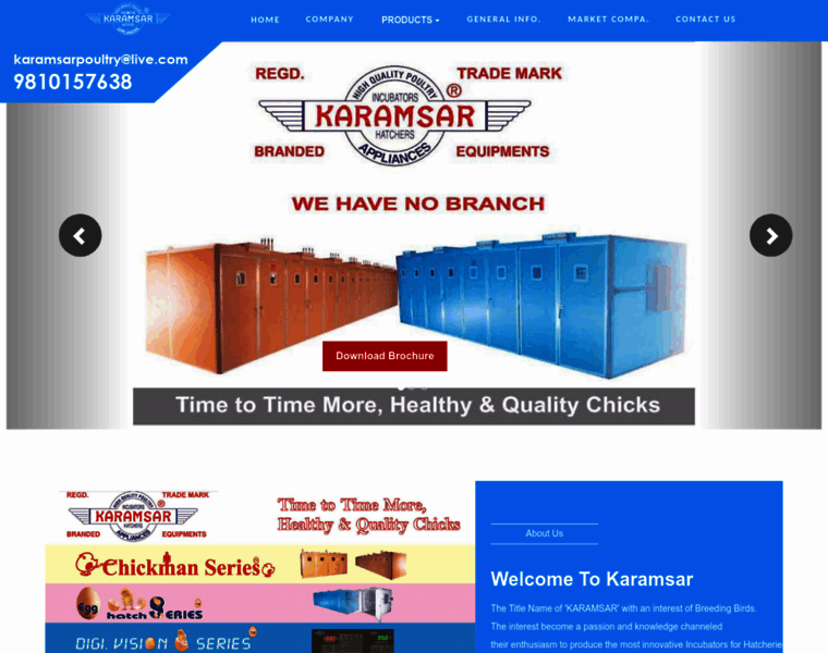Karamsarincubators.com thumbnail