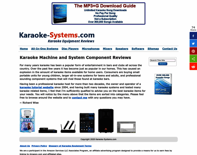 Karaoke-systems.com thumbnail
