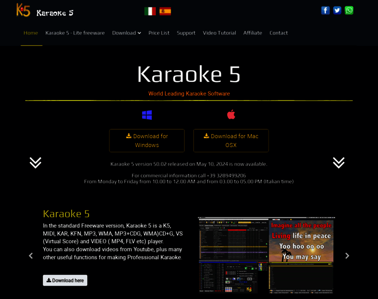 Karaoke5.com thumbnail
