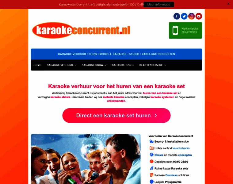 Karaokeconcurrent.nl thumbnail