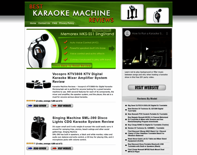 Karaokemachine-reviews.com thumbnail