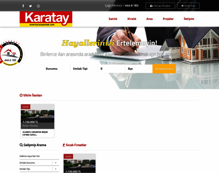 Karatayemlak.com.tr thumbnail