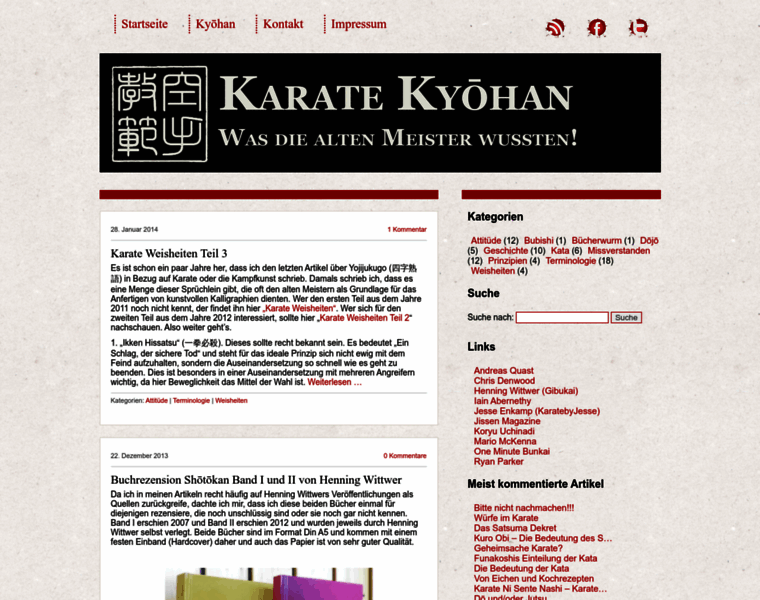 Karate-kyohan.de thumbnail