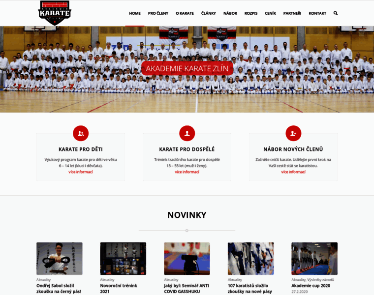 Karate-zlin.cz thumbnail