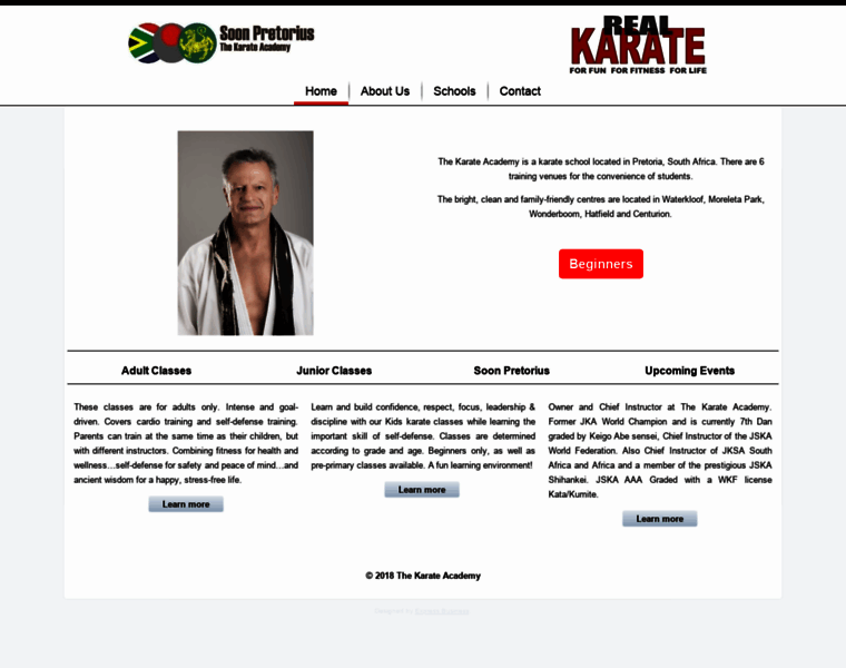 Karateacademy.co.za thumbnail