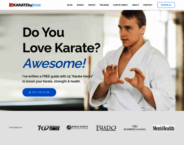 Karatebyjesse.com thumbnail
