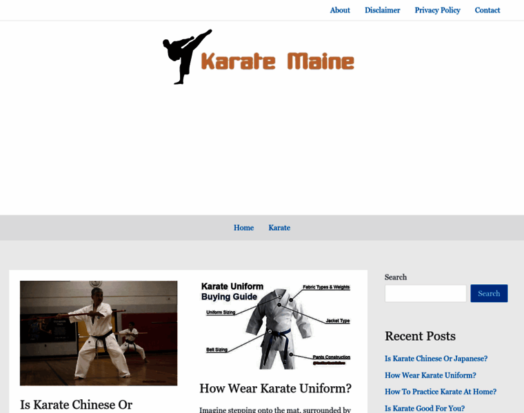 Karatemaine.com thumbnail