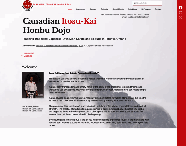 Karatetoronto.com thumbnail
