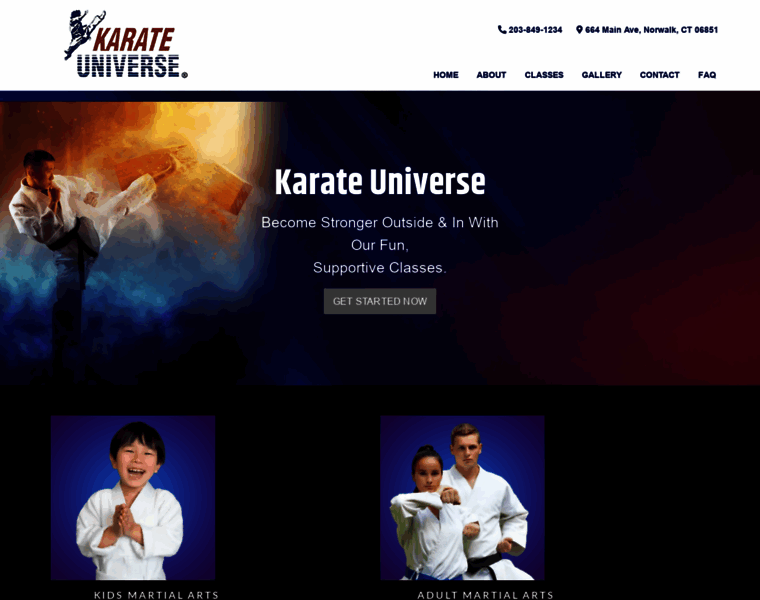 Karateuniverse.com thumbnail